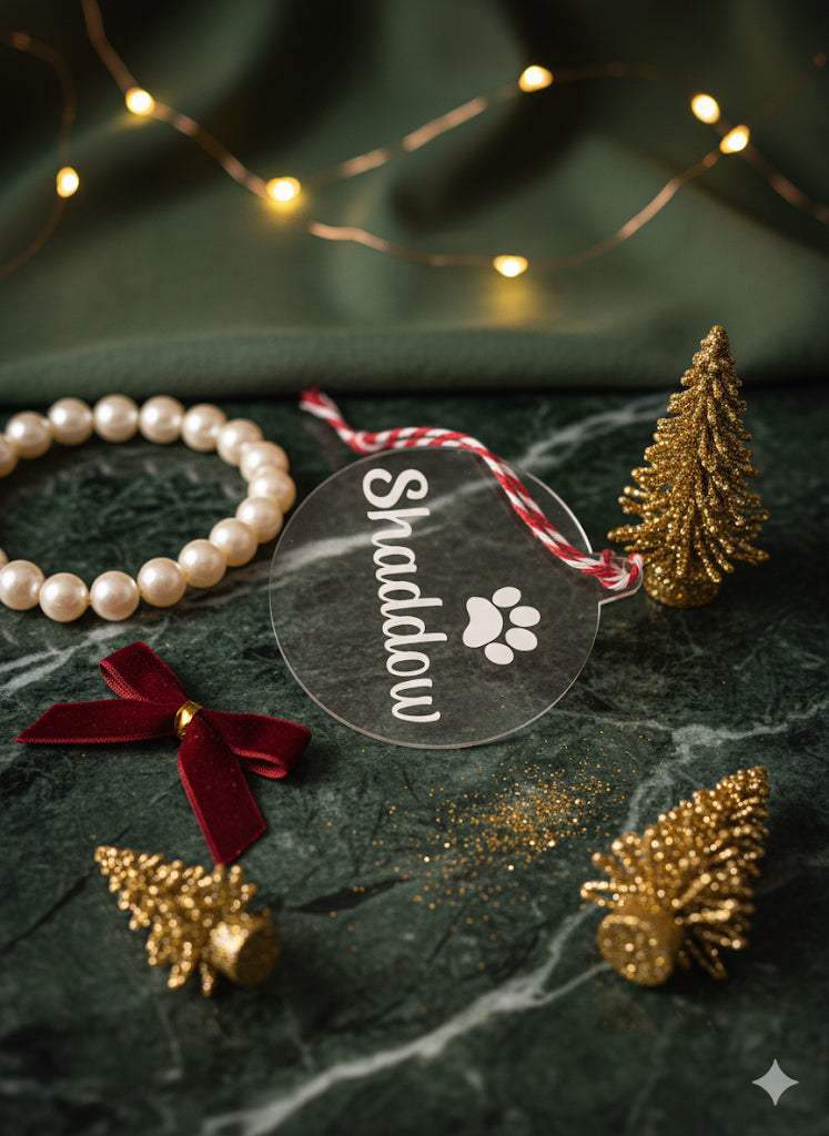 Personalised Christmas Ordament