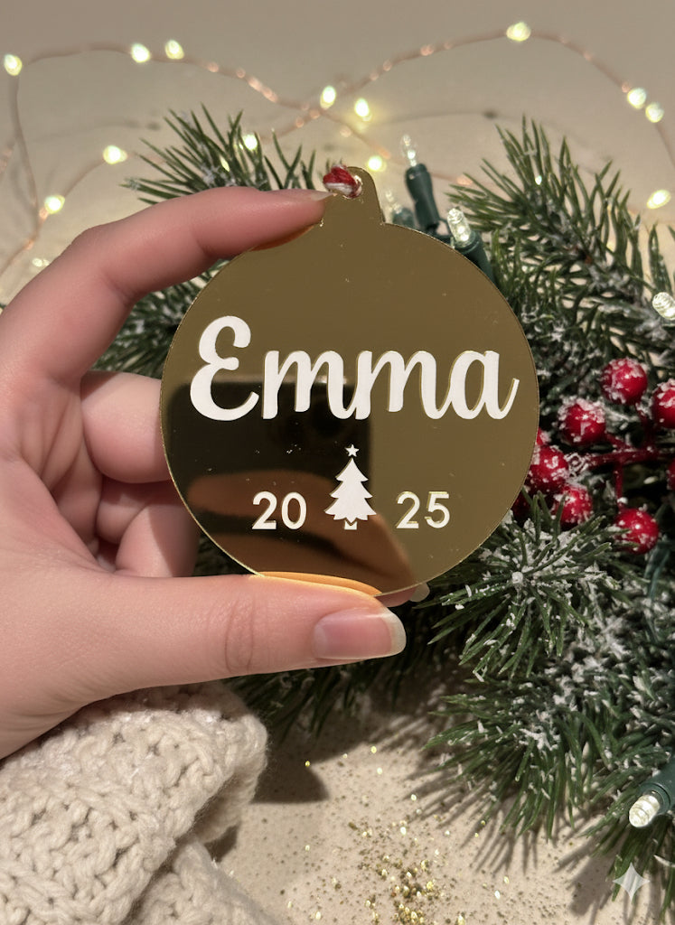 Personalised Christmas Ordament