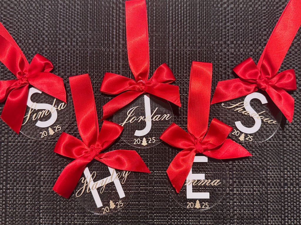 Personalised Christmas Ordament