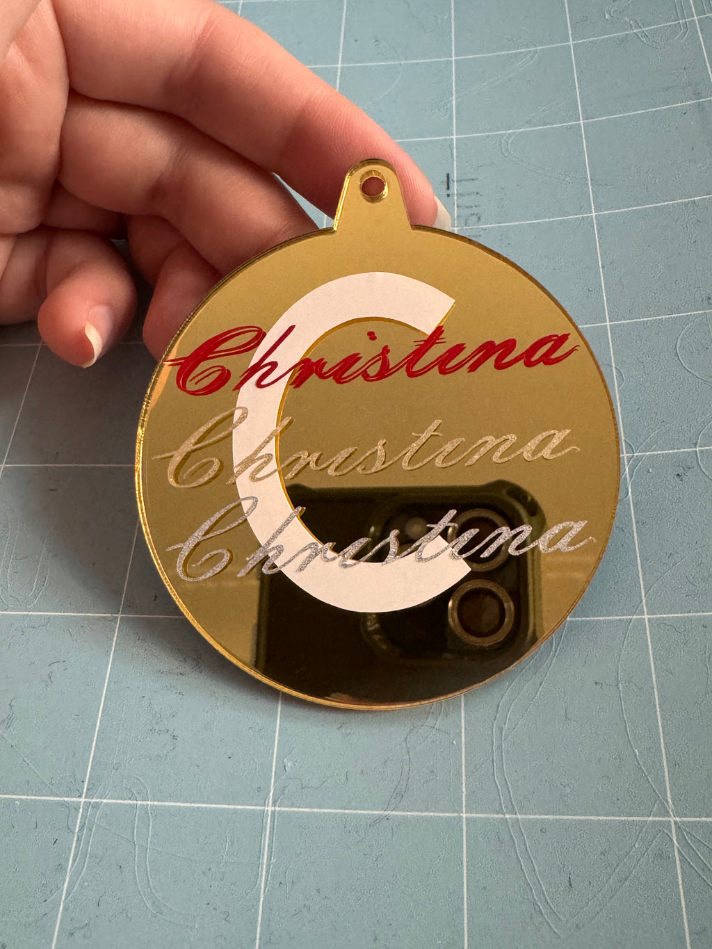 Personalised Christmas Ordament