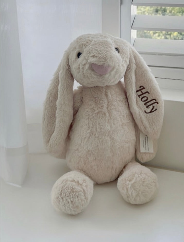 Personalised Plush Bunny